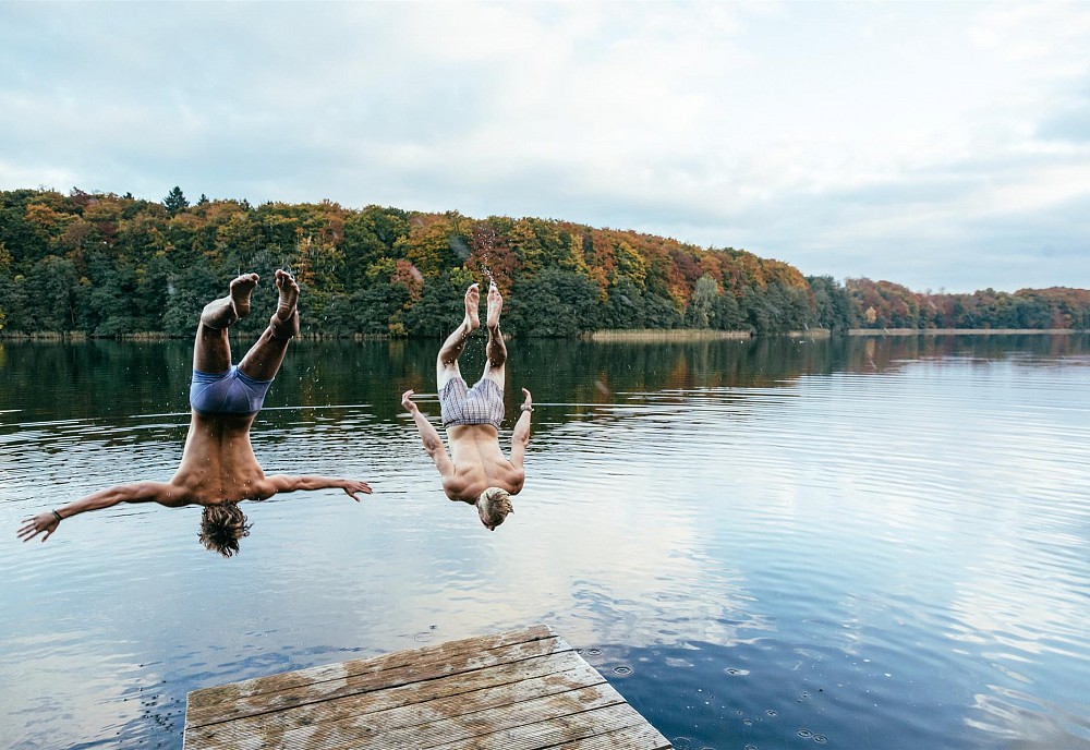 Novoletno kopanje © Tourismusverband Mecklenburg-Vorpommern, FOTO Timo Roth