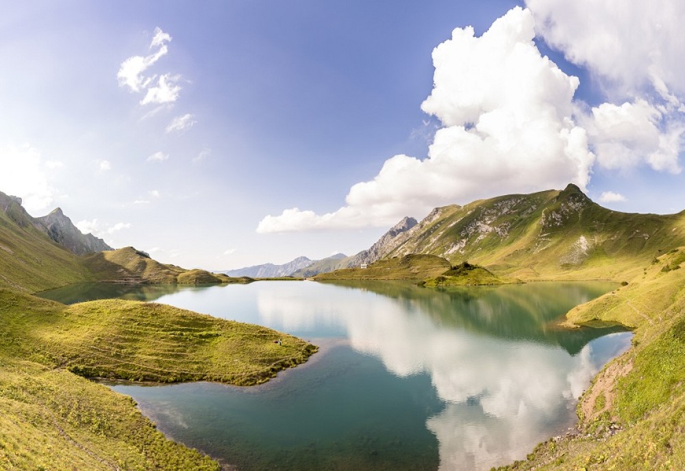 Bad Hindelang alpsko jezero Schrecksee v Allgäuu © DZT / Axel Brunst