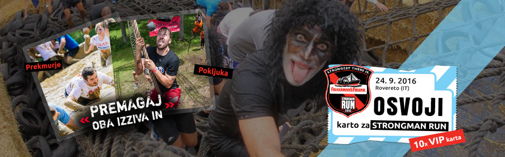 Oviratlonci na Fisherman's Friend StrongmanRun!